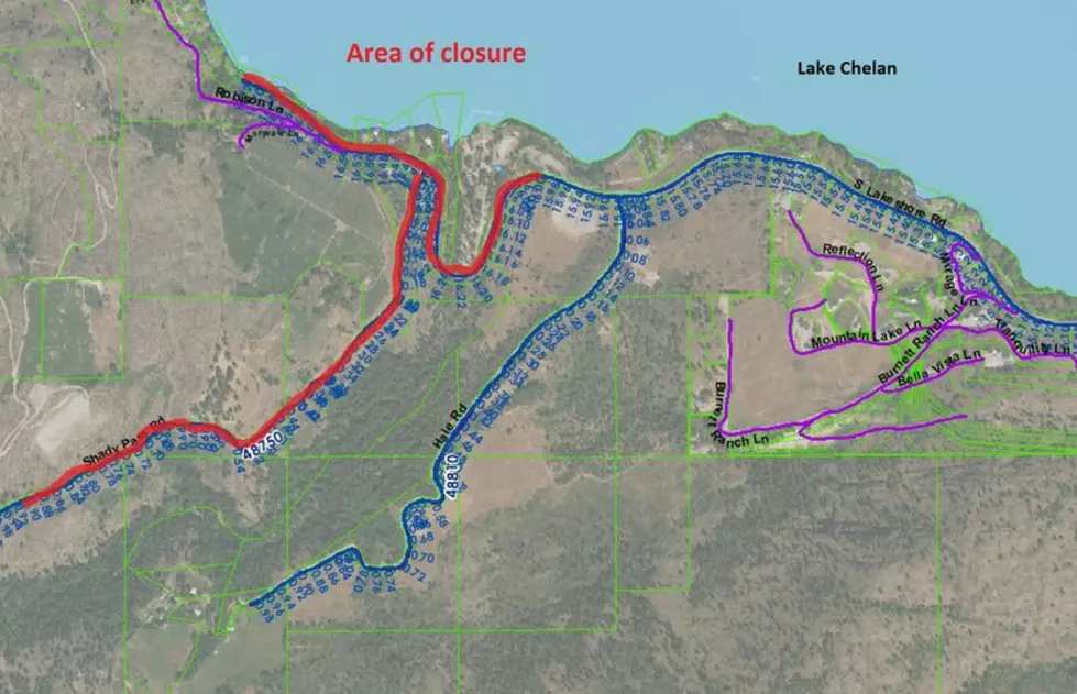 Chelan County Public Works Monitoring Water Levels After Lake Chelan Road Closures
